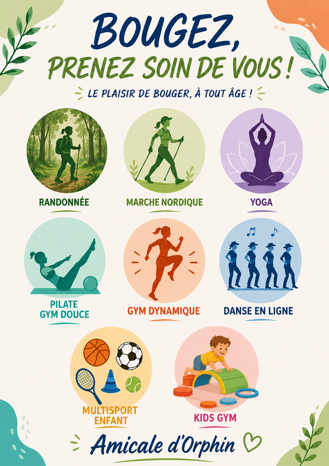 activités Amicale d'Orphin