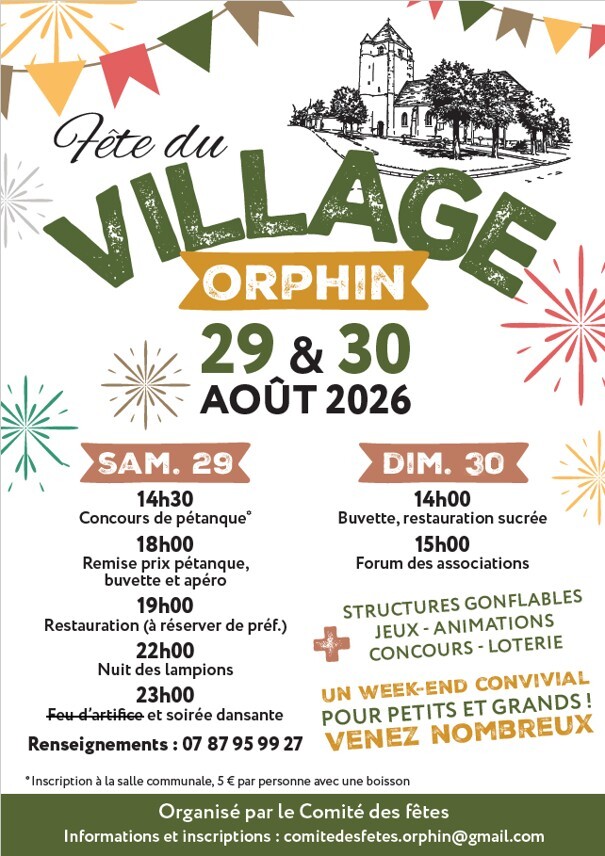Fête du Village 2026